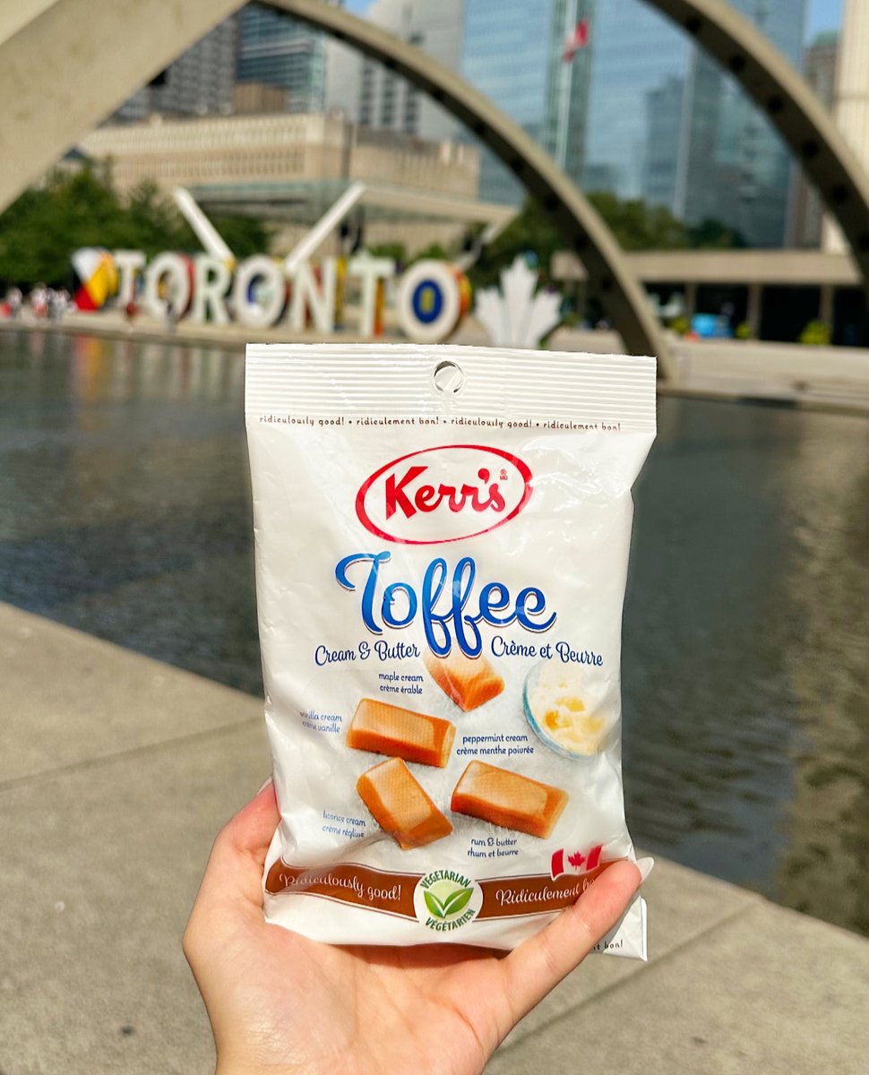 City views, and creamy chews🧈🍬🏙️
#toffee #kerrscandy #toronto