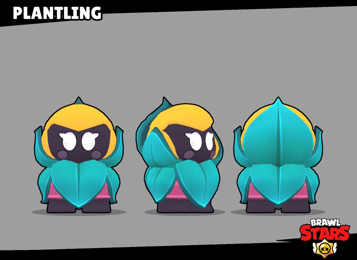 You all seemed to really like Fern, so here is more concept images. He would spawn the little Plantlings from the bulb on his back. 

"He may be big and lumbering, but deep down, he's a sweetheart. Hurting him upsets his Plantlings."

#BrawlStars #brawlstarsfanart #BrawlStarsFern