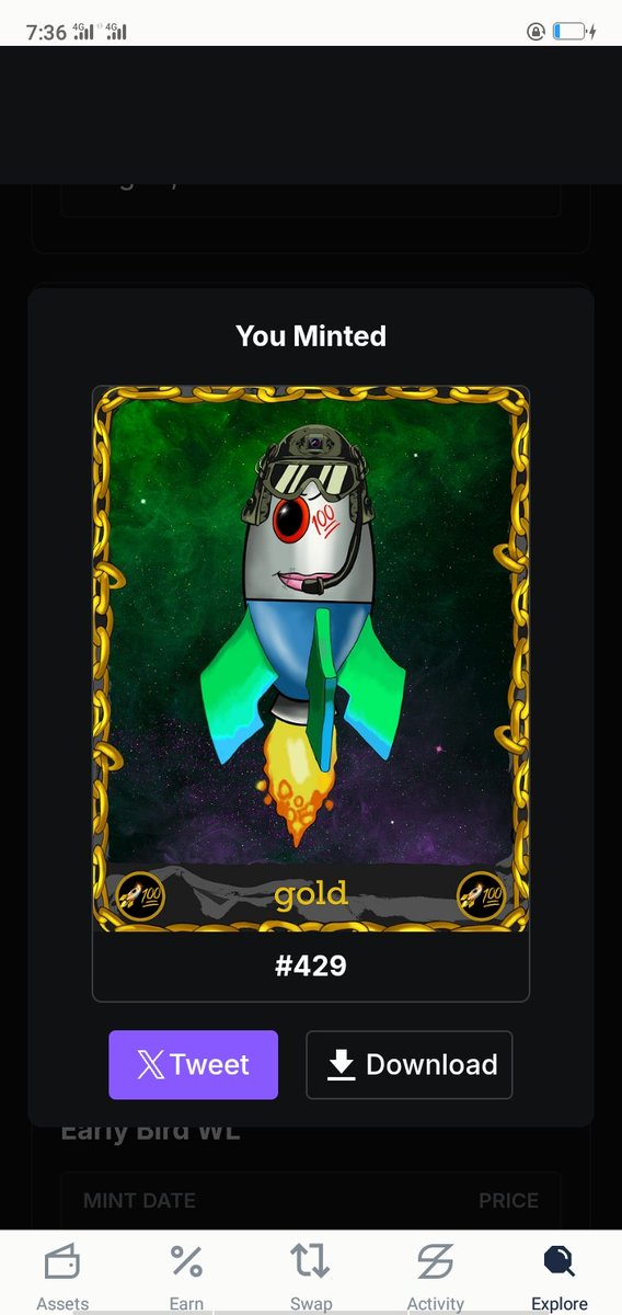 EyeonAPT's tweet photo. Just minted my WL phase of @emojirocket100 NFTs ๐โจ Proud to be part of the @aptos revolution โ the future is here! ๐ฅ๐ก๐ #NFTCommunity #Aptos #WLmint #EmojiRocket100
๐ฅ๐ฅ๐ฅ๐ฅ๐ฅโค๏ธ
@emojicoinwhale ๐ฅโค๏ธ https://t.co/eUL1P2Fd5P