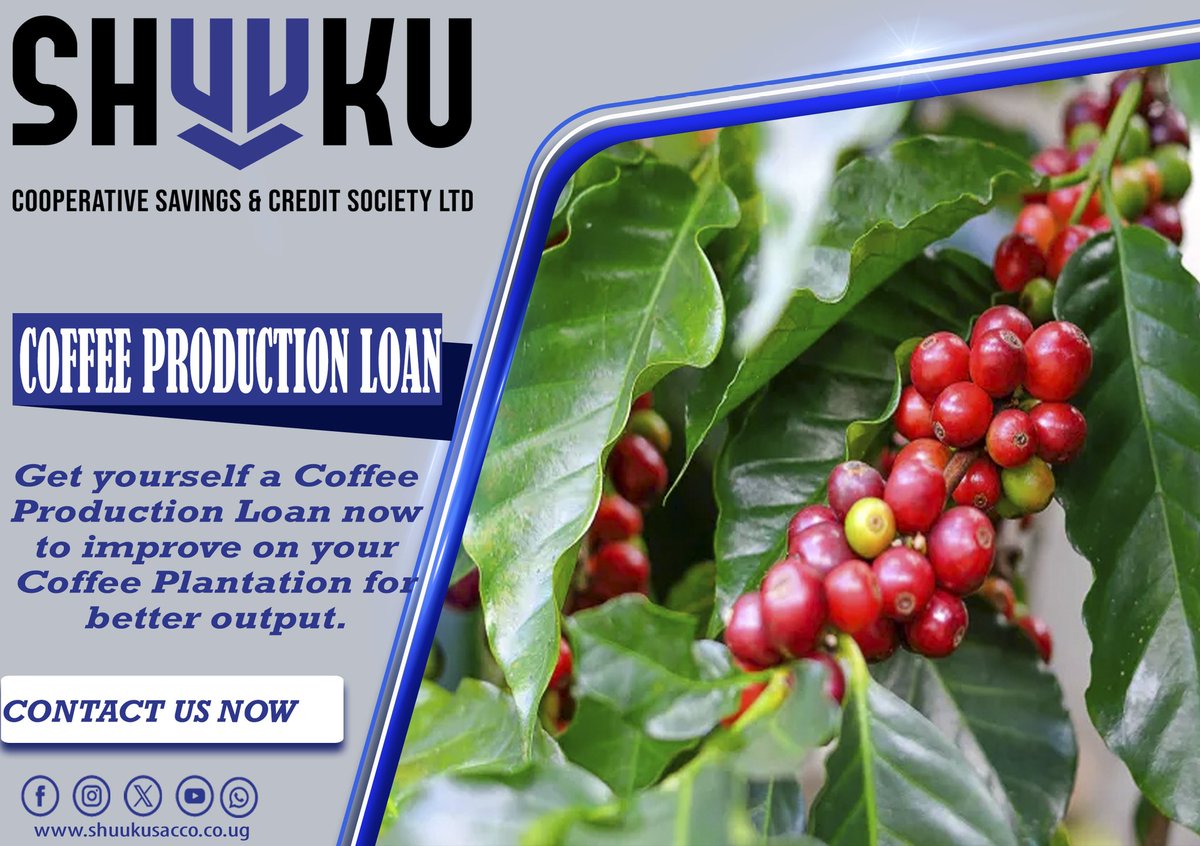 Enjoy our Coffee loan product at a cheaper interest rate
We are waiting for you our dear members