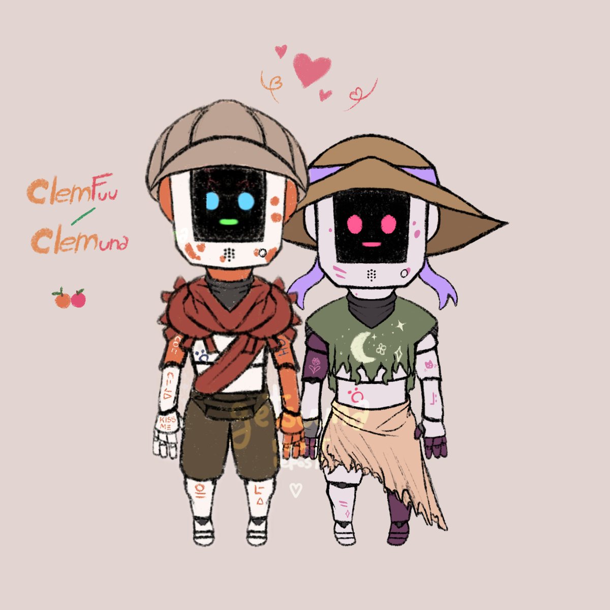 getsuuna's tweet photo. OKAY #clemfuu #clemuna (sorry I only have like 3 pics of them( https://t.co/sa3O9AhVq3