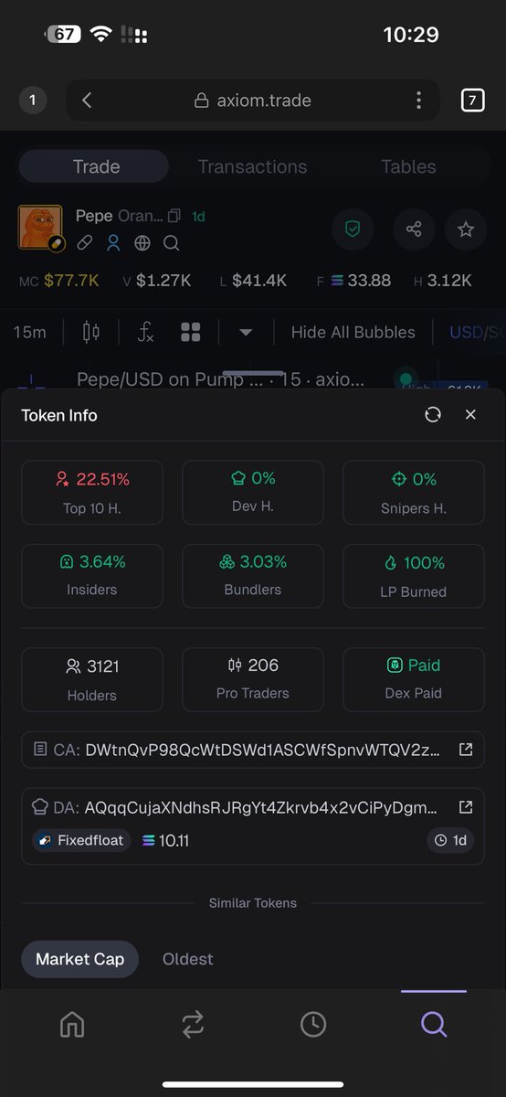 aanbssddff's tweet photo. @orangeera_sol $PEPE   CLEAN NOW LETS TAKE IT TO MOON https://t.co/EblAnDISsr