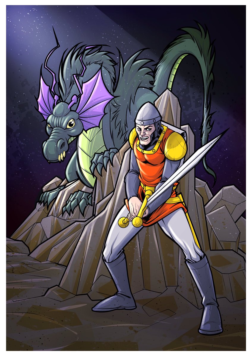 AEtnevic's tweet image. Do you remember this?

#timelapsedrawing #timelapse #comics #vintagegame #dragonslair #donbluthanimation #rickdyer #fanart #starcom #advancedmicrosoftcomputersystems #cinematronics