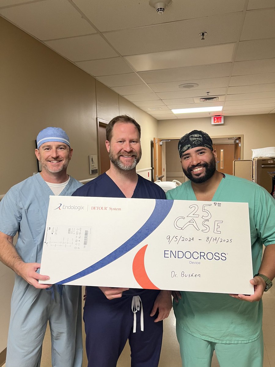 I’m excited to bring this therapy to the folks in South Texas and the Hill Country. I think this could be as revolutionary for #pad as EVAR was for #AAA.  #ptab <a href="/endologix/">Endologix</a>