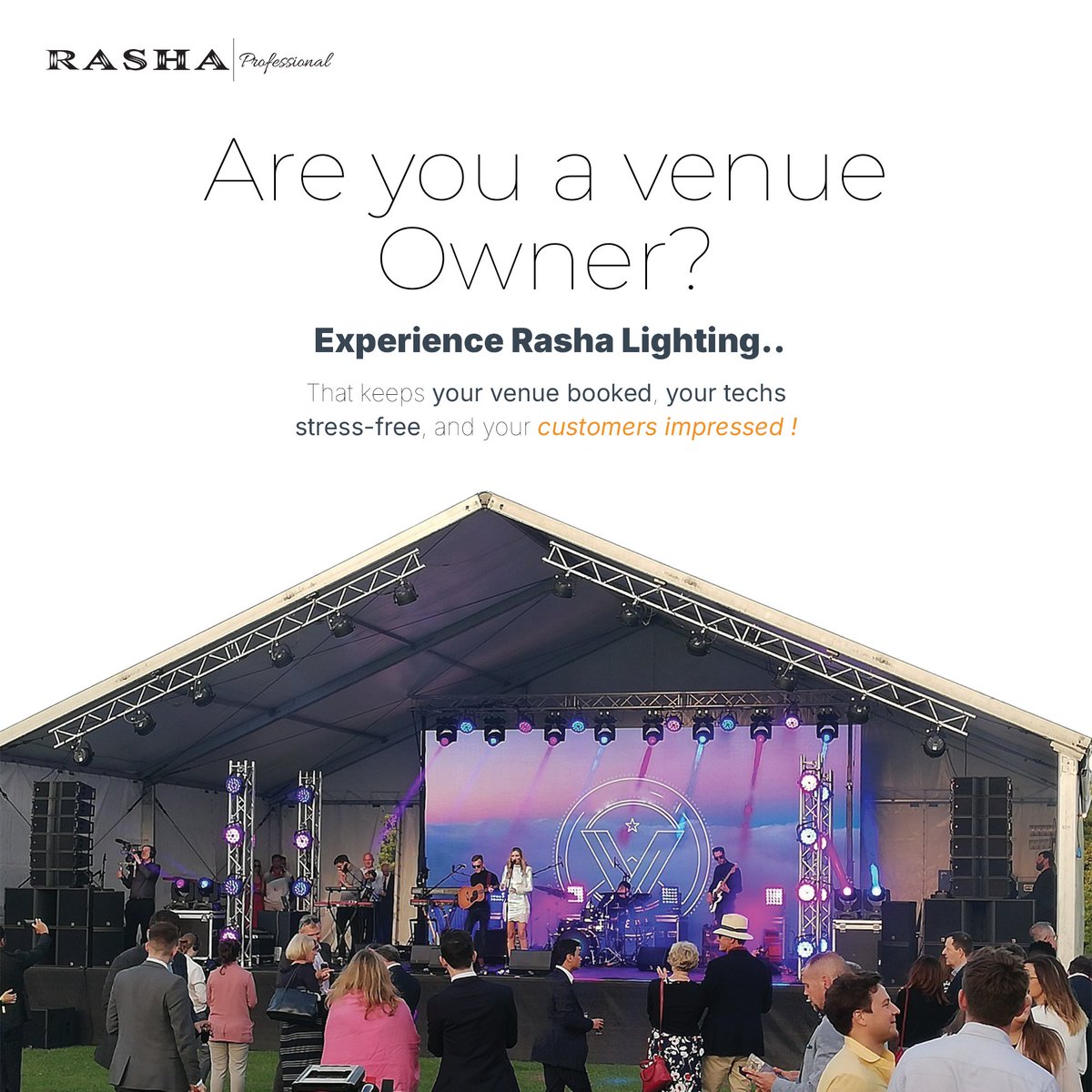 Rashalights's tweet image. Dead lights? Tricky controls? Costly service calls?
Rasha Professional delivers reliable, easy-to-use lighting with vendor support that keeps your venue running &amp;amp; customers impressed.
🔗 zurl.co/zQult

#VenueLighting #EventLighting #LightingDesign #HospitalityLighting