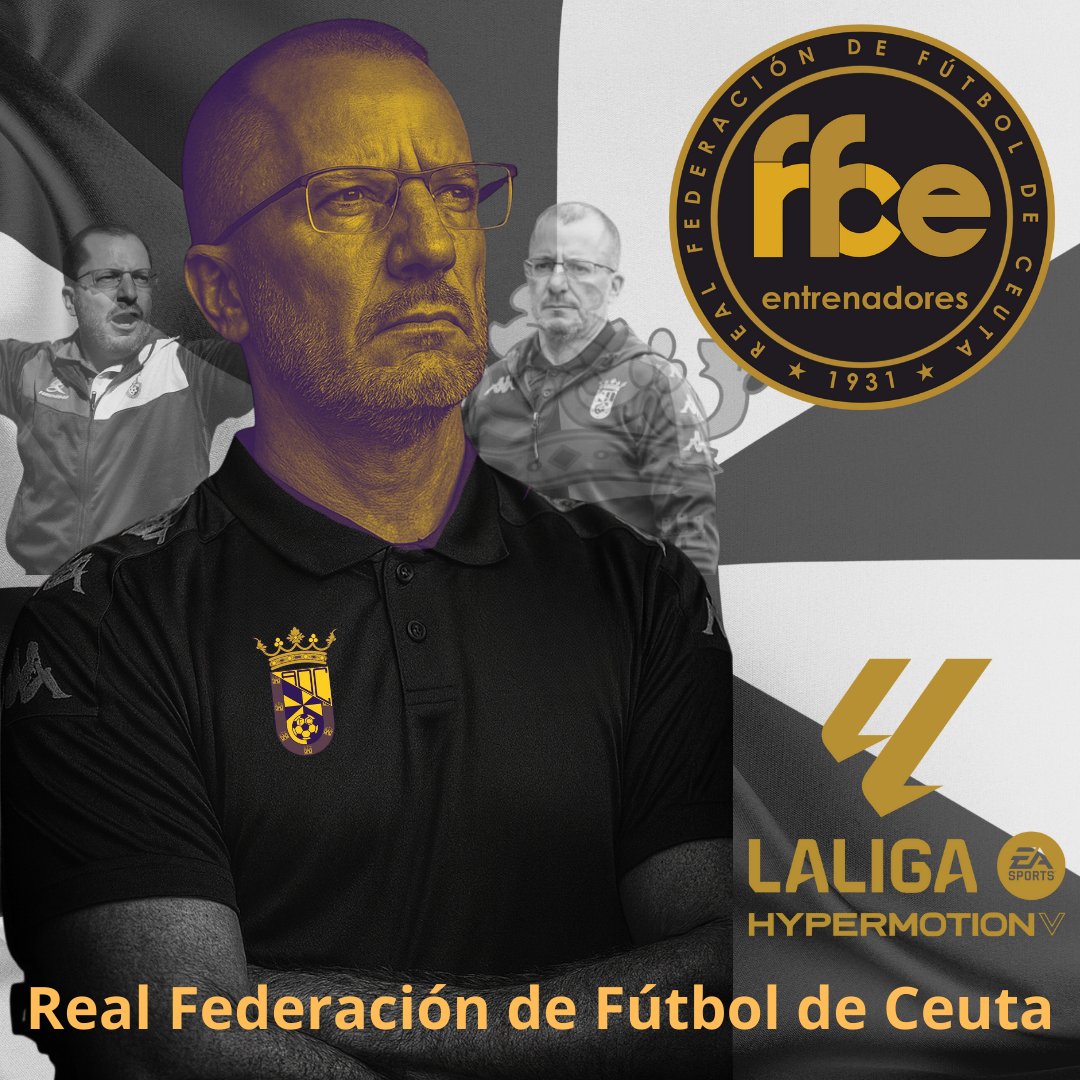 <a href="/EntrenadorRFFCE/">Entrenadores de la RFFCE</a>  quiere desearle lo mejor al mister <a href="/jjromerog5/">Jose Juan Romero Gil</a> y todo su staff, colegiados de nuestro Comité de Entrenadores, en esta nueva temporada que ya comienza. Los mayores éxitos a ellos y a la <a href="/ADCeuta_FC/">AD CEUTA FC</a>
#JuntosPorElFutbolDeCeuta 
<a href="/EntrenadorRFFCE/">Entrenadores de la RFFCE</a>