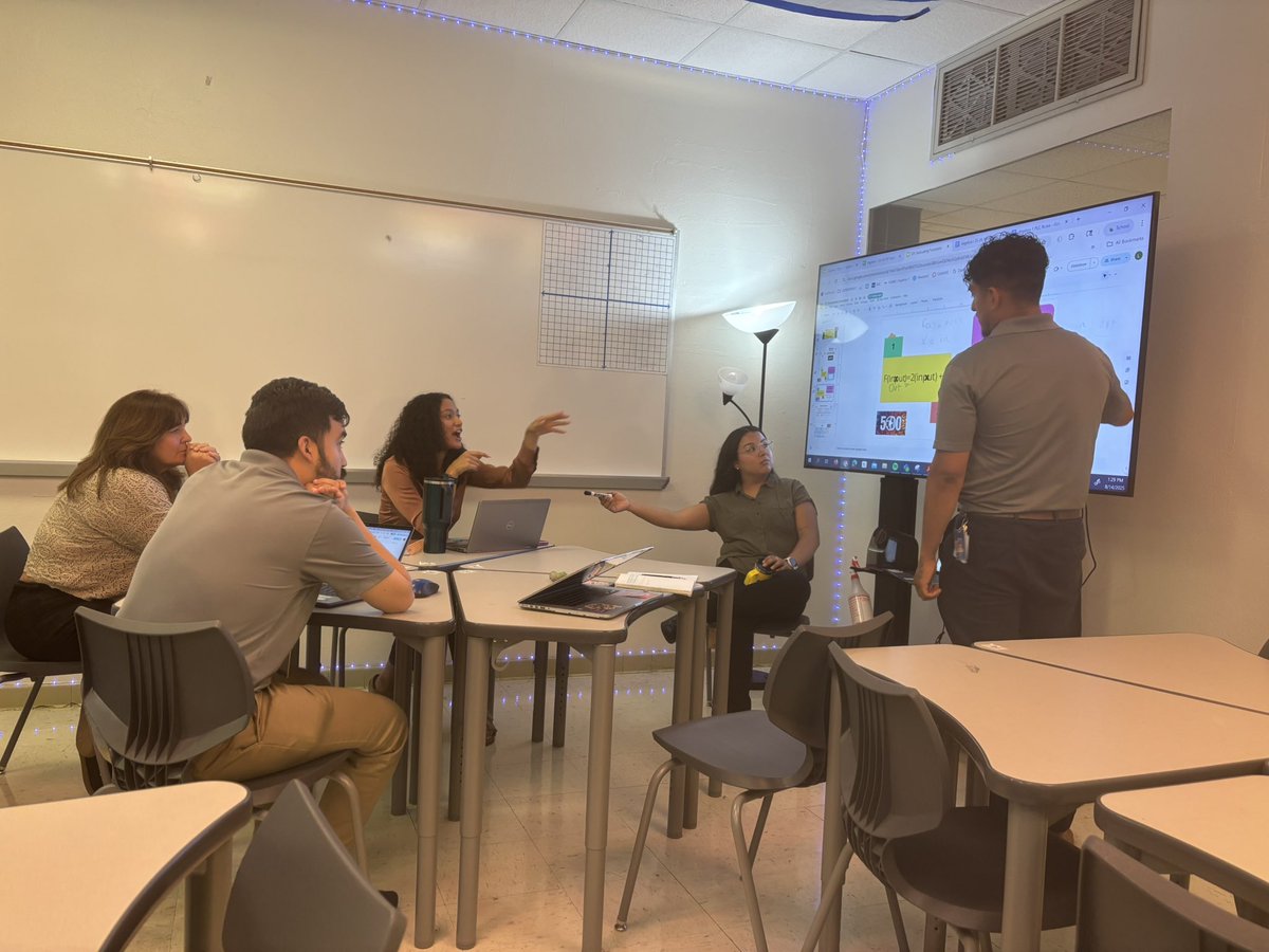 👏 Proud of our Algebra 1 team! Today, they came together to collaborate, model strategies, and internalize lessons to ensure our students get the very best instruction. 💡
<a href="/NickAtNimitz24/">Trent Nickerson</a> <a href="/NimitzVikings/">Nimitz High School</a> <a href="/IrvingISD/">Irving ISD</a>