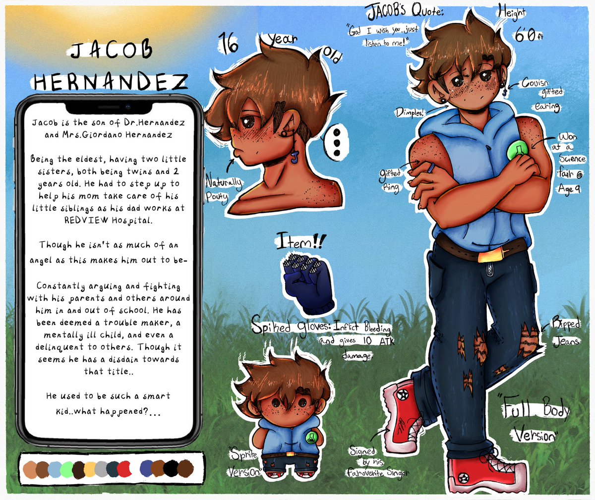 _MUNO_OMORI_'s tweet photo. Hey im back now! i been working on other things but here is a part 1 out of 4 of real world!!
#omori #omoriau #omorifangame #omoridigitalart #digitalart #munoau #munoomori #omoripolly #omorihero #munojacob https://t.co/7UdZXtGJAO