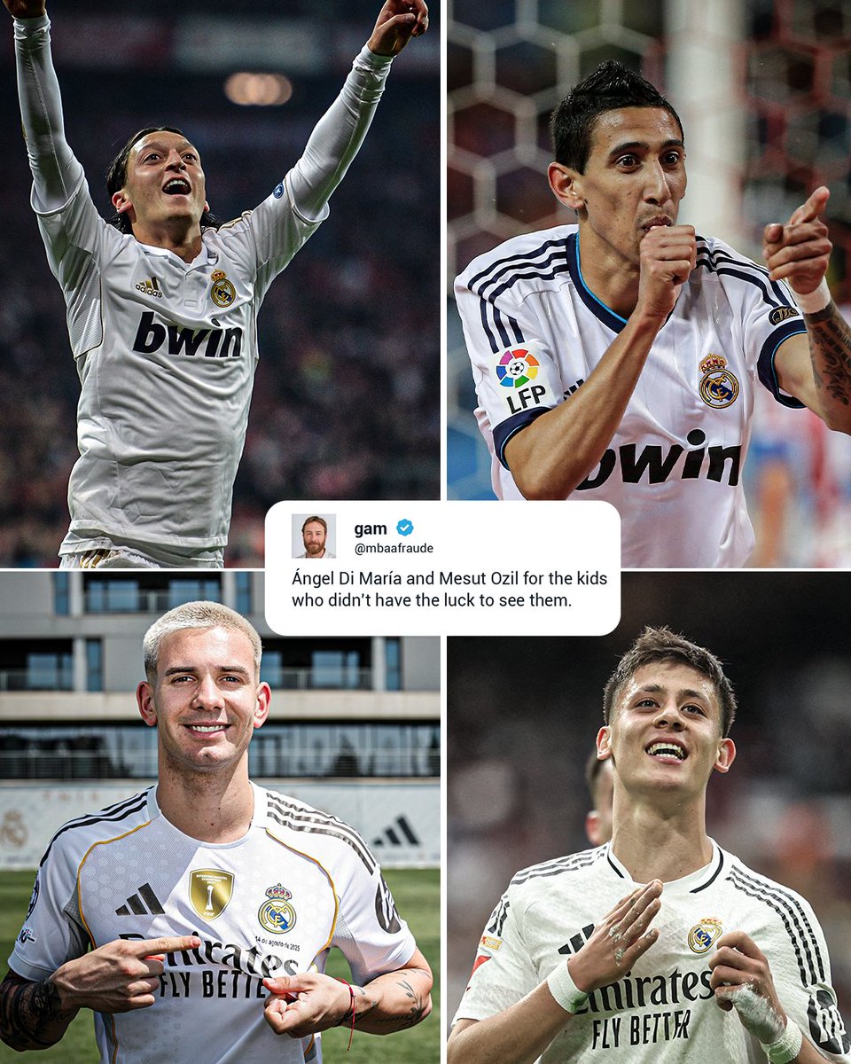 The new generation is here for Real Madrid 🧬