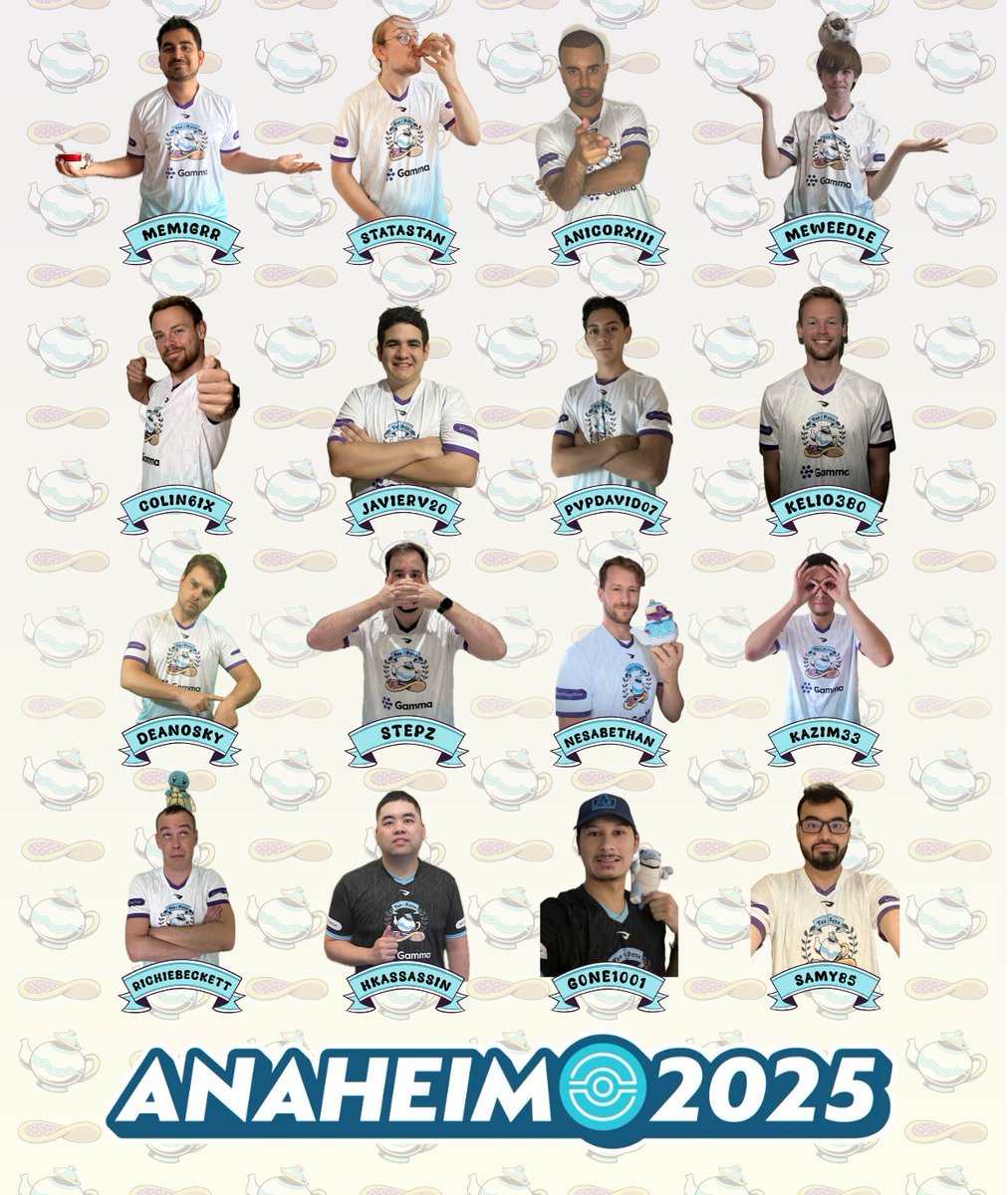 This weekend in Anaheim we’re not just battling - we’re flying together. 

One team. One dream. One chance to be the very best. 

TEA &amp; PIZZA FLIES TOGETHER!! 🏆🍕☕️

#PokemonWorlds 
#ItsNotWorthWinningIfYouCantWinBig