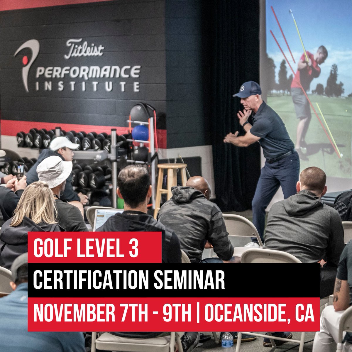 We’re just one month out from our Fitness Level 3 Certification (September 12–14)
 
Our Level 3 seminars are three day, hands on experiences with industry experts at TPI HQ in Oceanside, CA. 

Additionally, you'll have access to our updated Fitness Level 2 online course.  With