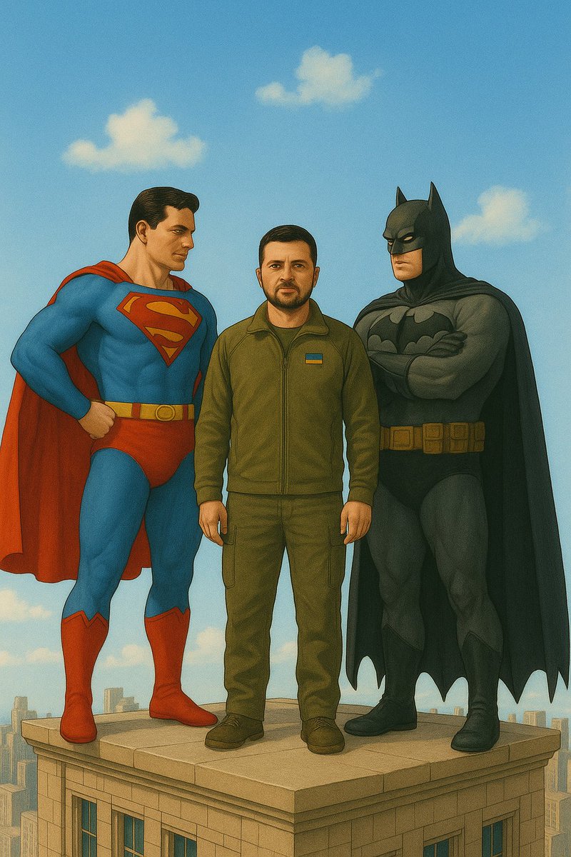 2 Supermächte und ein Schauspieler
Mit KI erstellt.