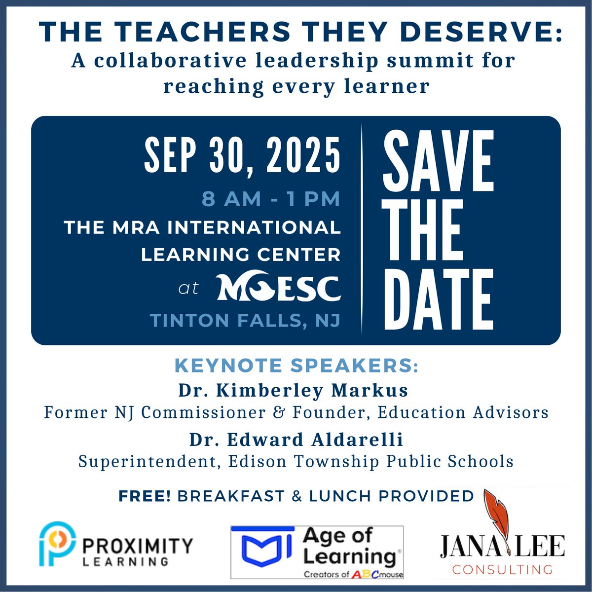 Save the Date!

Join us at this FREE event as we kick off our MOESCPD Series in our brand new MRA International Learning Center.

🎤 Keynote Speakers
⛟ Food Trucks
💡 Collaborative Learning
and more...

Limited Seats available! 

Reserve your spot 👉 moesc.org/pd