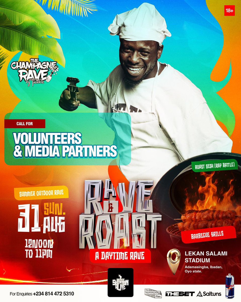 my name is Twinkle and i organize a monthly rave in Ibadan <a href="/champagnerave/">Champagne Rave</a> I’m cooking the one for August already and you should be a part of it 🫶🏻

Follow me for more detailssss; let’s raise the standard of night life in Ibadan baby 😍