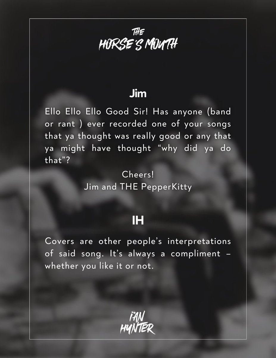 Ian Hunter tweet media