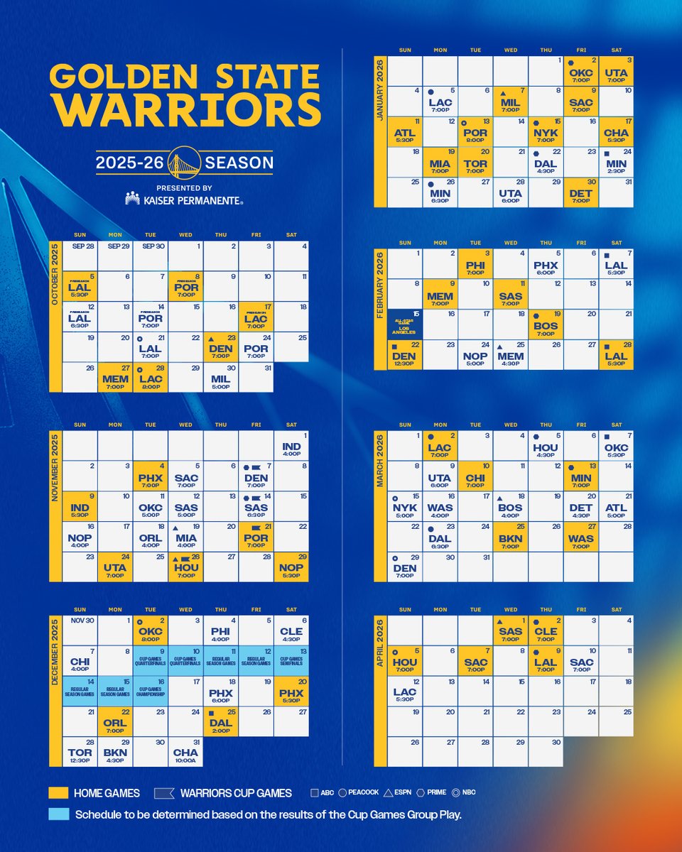 We're that much closer to Dubs basketball ‼️

@KPThrive || 2025-26 Schedule Release