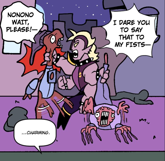 Galactic Defense Force — Episode 1 🤖

This is our little introduction to Widget! I hope you enjoy their boundless enthusiasm just as much as I do.

You can watch the animatic pilot of the show over on YouTube!

#indieanimation #webcomic 

Illustrated by Fetty / Written by Rain