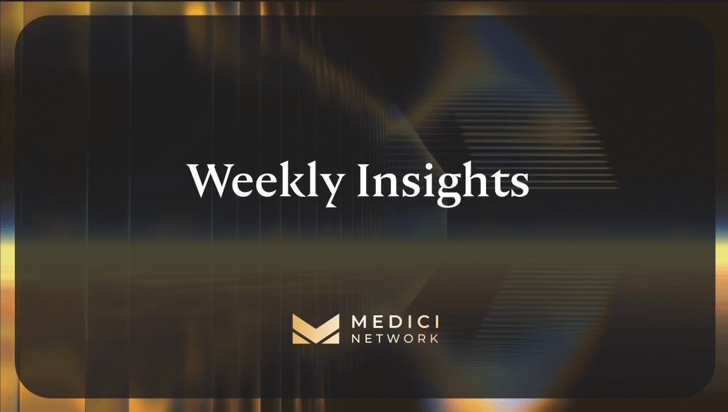 NetworkMedici's tweet photo. 1/ Medici is tapping into the brainpower of our network.

Each week, we spotlight insights from across our broader community - from market calls to research drops.

Want to be featured in future posts? Sign up on our website to join the distribution: https://t.co/4dkMy1iXP6 https://t.co/IIsPgCqahJ