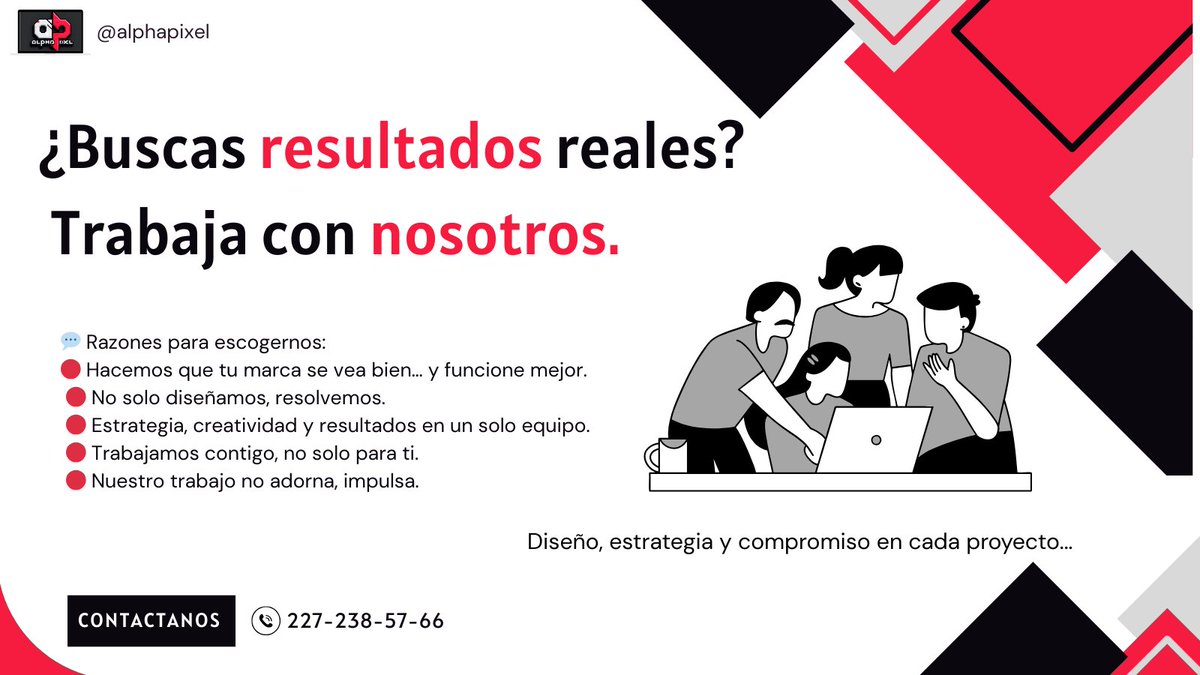 alphapixel985's tweet photo. Cada línea, cada color, cada detalle: diseñamos pensando en que tu marca deje huella. 🧑🏻‍💻📈
#AlphaPixel #DiseñoGráfico #BrandingCreativo #CreatividadQueInspira #MarketingDigital https://t.co/gtbQOemXdV