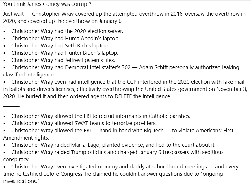 JSADallas's tweet image. THIS IS A BAD DUDE. 
INDICT ***HIM***
START W HIM.
CHRISTOPHER WRAY.