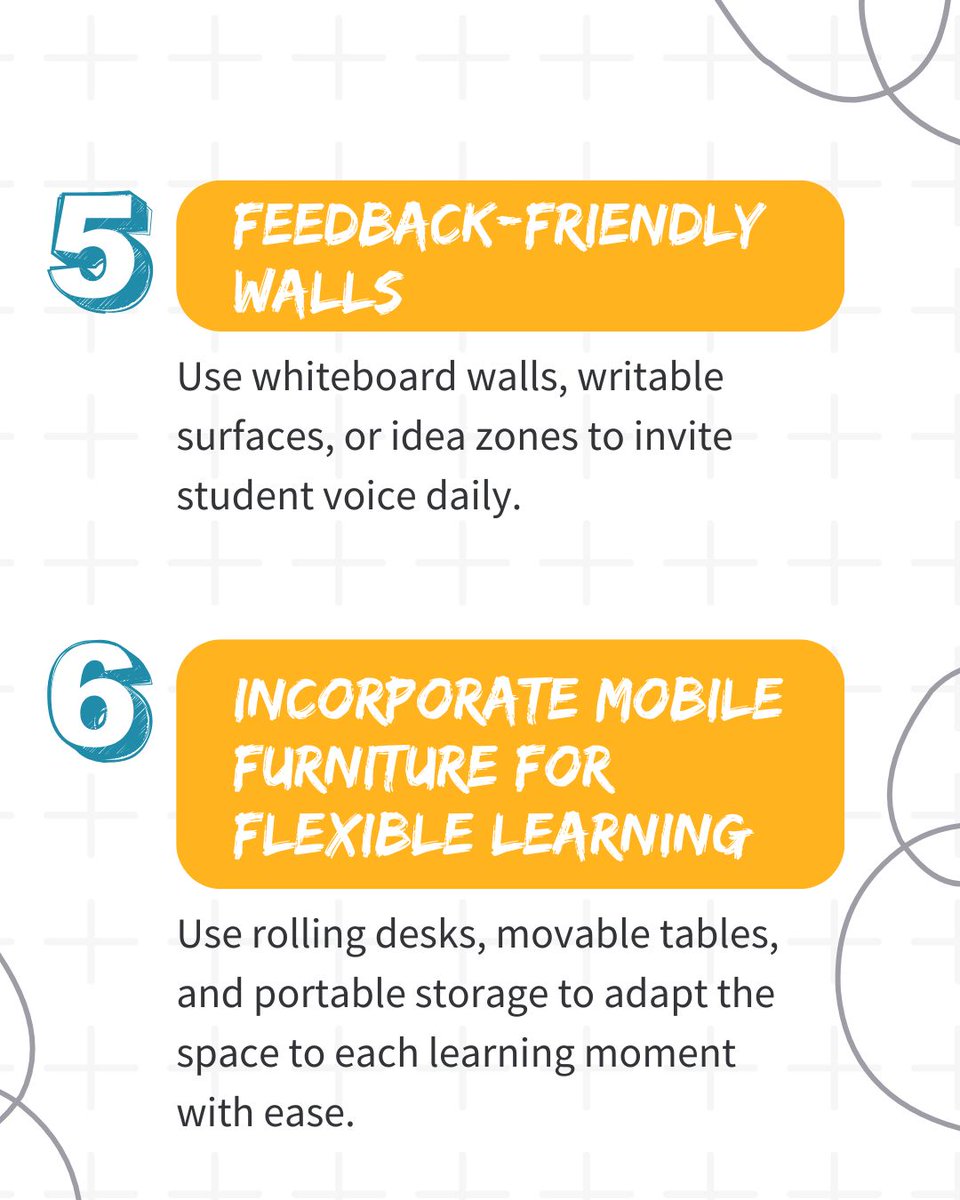Great learning doesn’t merely happen – it’s designed.

If the space says “sit still and be quiet,” expect kids to tune out.

See how small changes create big impacts in any classroom!