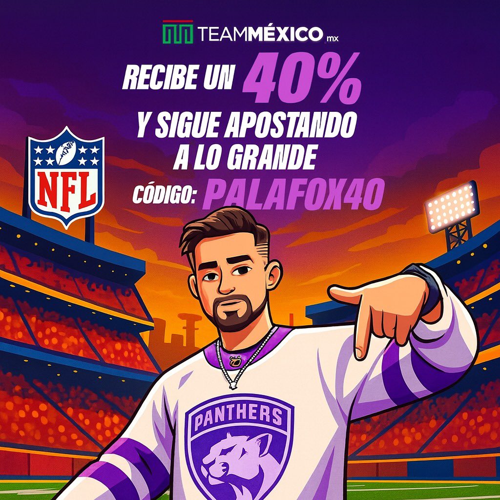 Diego Palafox | Apuestas (@diasperfectos) on Twitter photo Les dejo estos bonos de depósito para el que necesite en la mejor casa de apuestas <a href="/teammexicomx/">TeamMéxico.mx</a> 🗣️🔥
Clik aquí: bit.ly/DiegoPalafox y usa los códigos
Si depositas hoy mándame mensaje y te voy a regalar $500 extra para apostar 👀 Les dejo estos bonos de depósito para el que necesite en la mejor casa de apuestas <a href="/teammexicomx/">TeamMéxico.mx</a> 🗣️🔥
Clik aquí: bit.ly/DiegoPalafox y usa los códigos
Si depositas hoy mándame mensaje y te voy a regalar $500 extra para apostar 👀