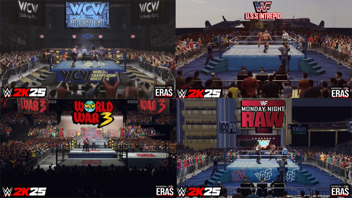 ERAS | NEWGEN 4 PACK for #WWE2K25   
EARLY ACCESS SUNDAY MAFACKAS
patreon.com/B4GTV
