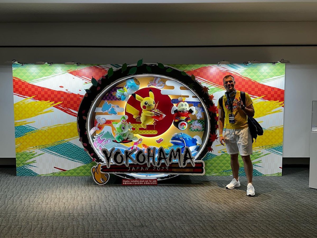 SteffaniWilley's tweet photo. @REALMizkif I just told you about my son playing at @Pokemon Worlds in Japan!!! Here’s some pics!!! Hope you enjoy!!! Love watching you!!! 
#PokemonWorlds #Pokemon #PokemonMom #ProudPokemonMom #Mizkif
#RealMizkif https://t.co/2ghTRmGjwH