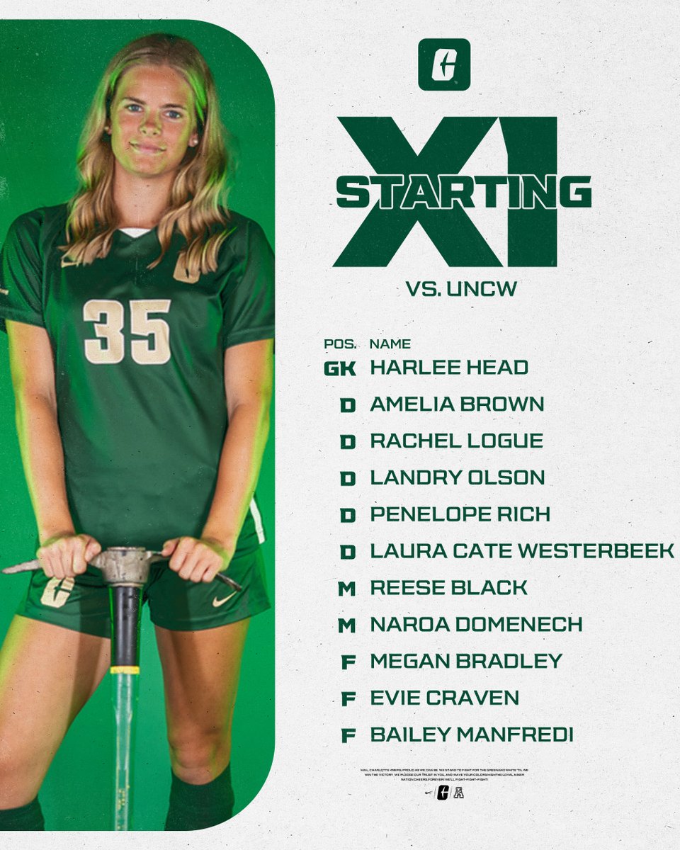 CharlotteWSoc's tweet photo. 𝐓𝐇𝐄 𝐅𝐈𝐑𝐒𝐓 𝐒𝐓𝐀𝐑𝐓𝐈𝐍𝐆 𝐈𝐗 𝐎𝐅 𝐓𝐇𝐄 𝐒𝐄𝐀𝐒𝐎𝐍!

#GoldStandard⛏️ https://t.co/L8cMcZtGo1