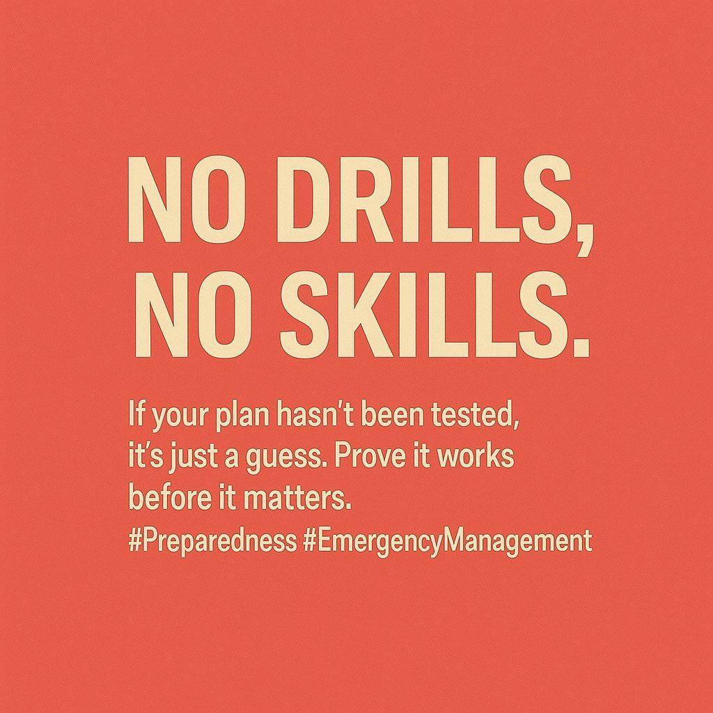 No drills, no skills!