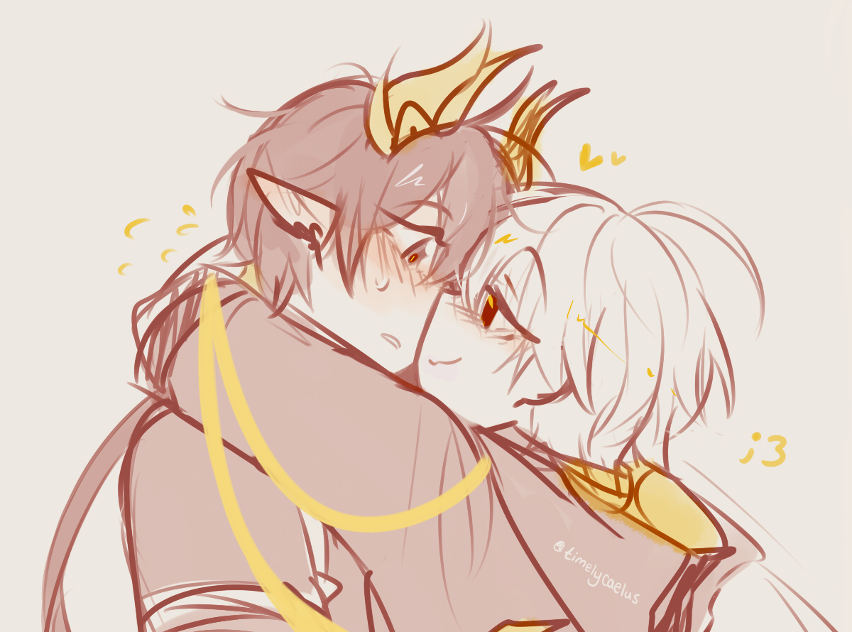timelycaelus's tweet photo. stay cool, its just a (parmesan-flavored) kiss 💛
#dancae #caeheng #caelus #danheng #HonkaiStarRail https://t.co/ve6BIPdOG6