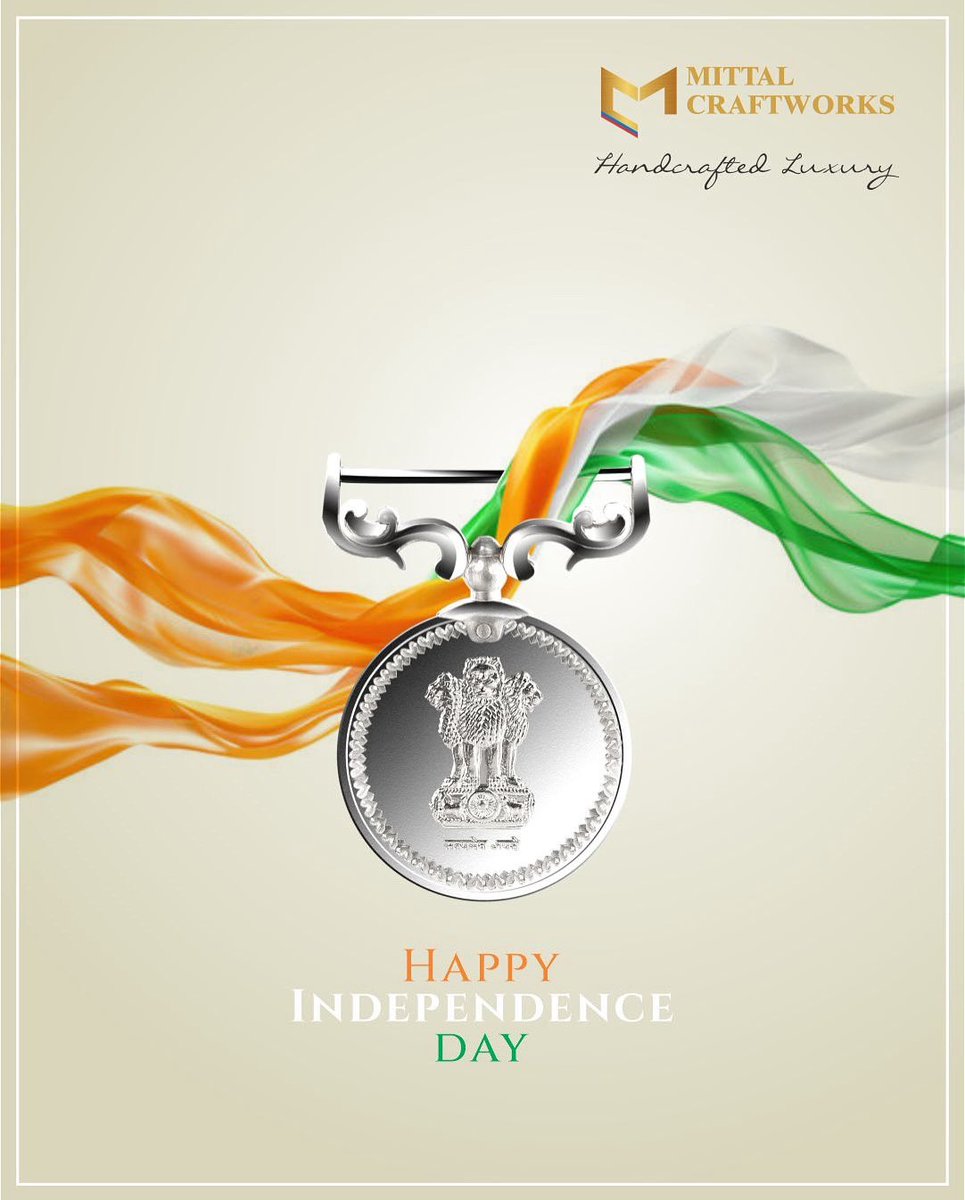 79 years of freedom. Infinite courage. Eternal gratitude.

This #IndependenceDay, we salute the heroes of our Armed Forces—with the finest medals crafted for their valour. 🇮🇳🫡

mittalcraftworks.com

#IndiaAt79 #MittalCraftworks #IndianArmy #ProudlyIndian