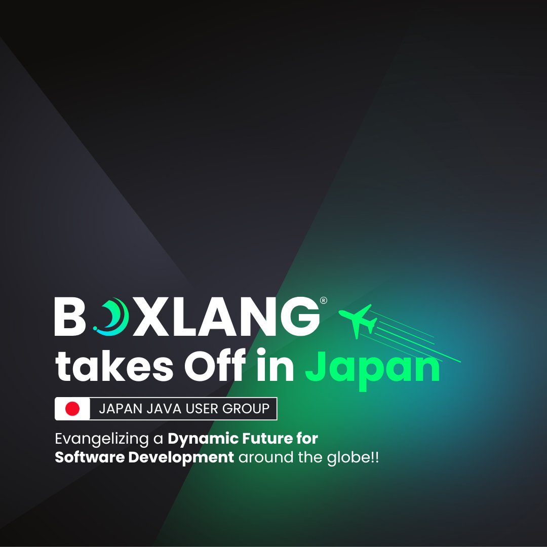 📢 BoxLang Takes Off in Japan!
Next week on Friday, Aug 22 (19:00-21:00 JST), <a href="/lmajano/">Luis Majano</a> , Ortus Solutions CEO &amp; BoxLang creator will present "BoxLang: A New Dynamic JVM Language" to the Japan Java User Group

🔗Read more: ortussolutions.com/blog/boxlang-t…

#BoxLang #Java #JVM #OrtusSolution