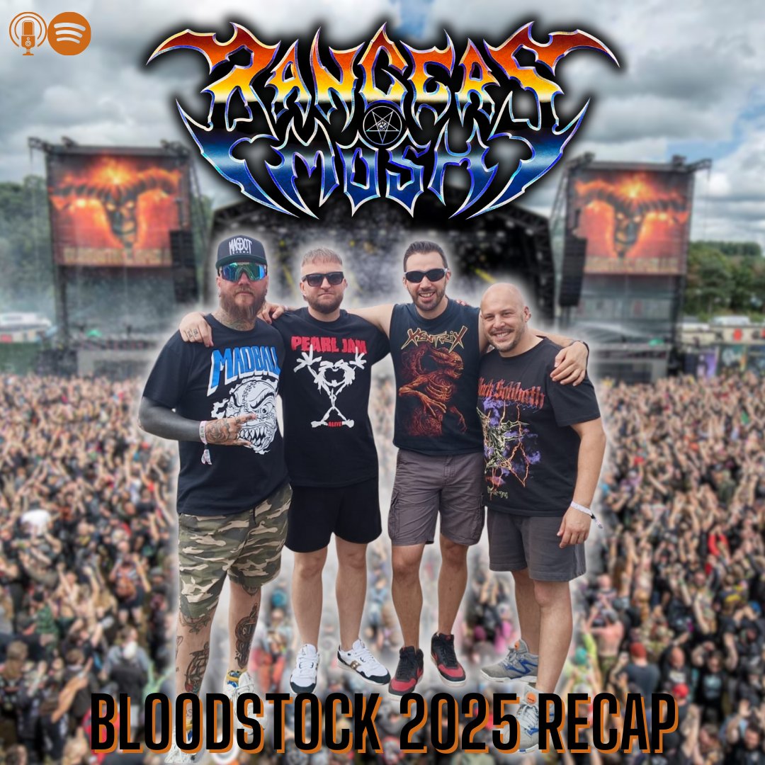 We're once again joined by the palette master Dan Goldsworthy as we go back over one of the best weekends ever, Bloodstock 2025! Streaming in all podcast spots ⚔️