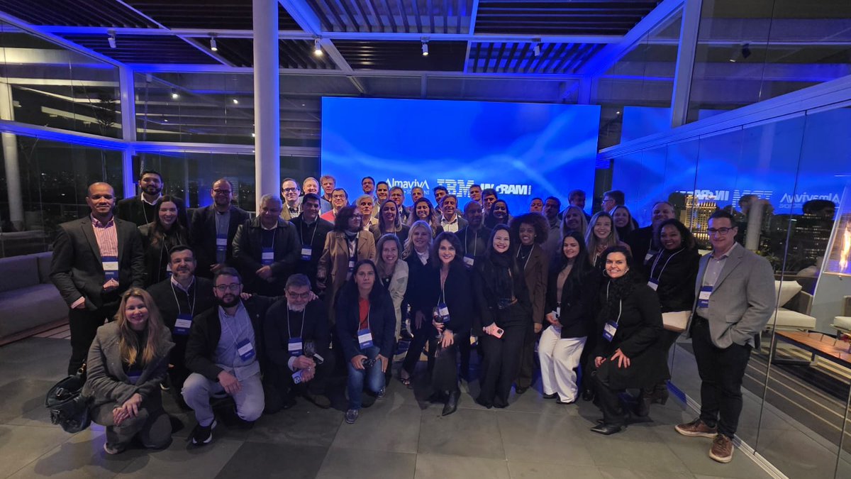 AlmavivaSolu's tweet photo. A Almaviva Solutions, IBM e Ingram Micro reuniram-se nesta semana em um evento especial para fortalecer conexões, explorar portfólios e abrir novas oportunidades de negócios. https://t.co/hQkPmqnxCz