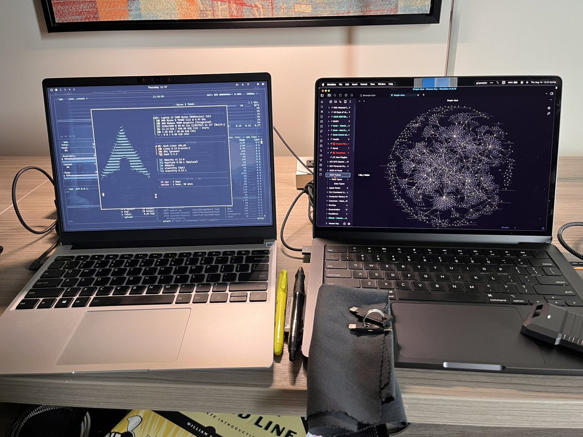 Infosec_Convert's tweet image. Inspired & activated by @dhh & @FrameworkPuter. Walled garden migration about to go down.
#omarchy👾