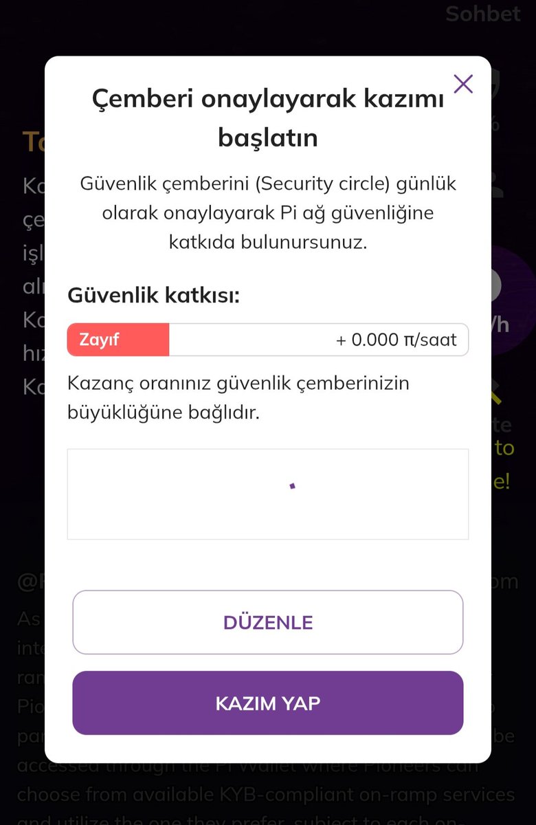#PI kazım yapacağım ancak sürekli dönüp duruyor. Sizde sorun varmı #picoin 'ciler?

#PiNetwork