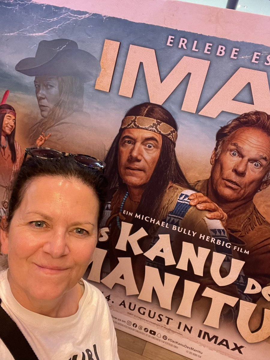 mamaleosen's tweet image. War super lustig 😂 #daskanudesmanitu #kino #madeingermany