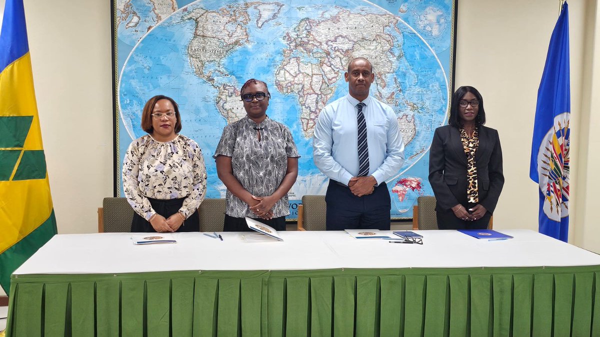 🌱🇻🇨 Con capital semilla de US$125.000 del Fondo de Cooperación para el Desarrollo de la <a href="/OEA_oficial/">OEA</a>,  San Vicente y las Granadinas  abordará impactos del #CambioClimático en mujeres y comunidades vulnerables. #FCD♻️ Más: stvincenttribune.com/oas-grants-ced…