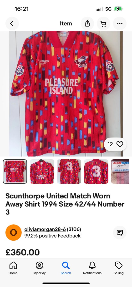 Dave, is that you? (@scunthorpemws) on Twitter photo I’ll hold my hands up and say I didn’t expect this to go for the amount it did today! I’ll hold my hands up and say I didn’t expect this to go for the amount it did today!
