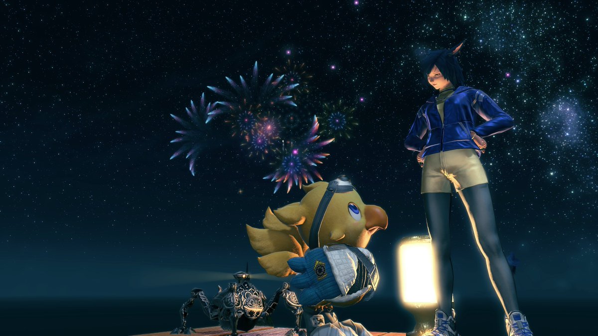 Always nice to meet Alpha and Omega on their travels again, being one of the only normal raid stories that I teared up at the end. #FFXIV