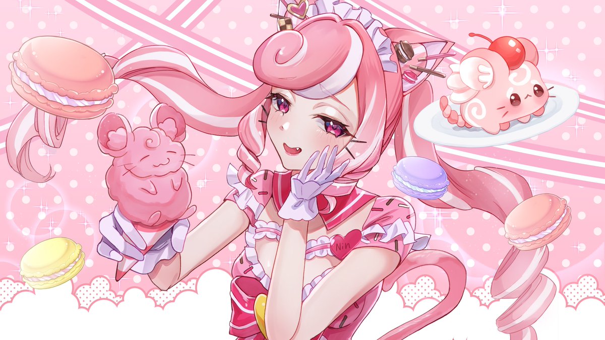 nintendorabIe's tweet photo. 🍒Sweetness overload🍬

🎨#shimohurisuzume🎀#Nin10Art https://t.co/1Ko93vlRqw