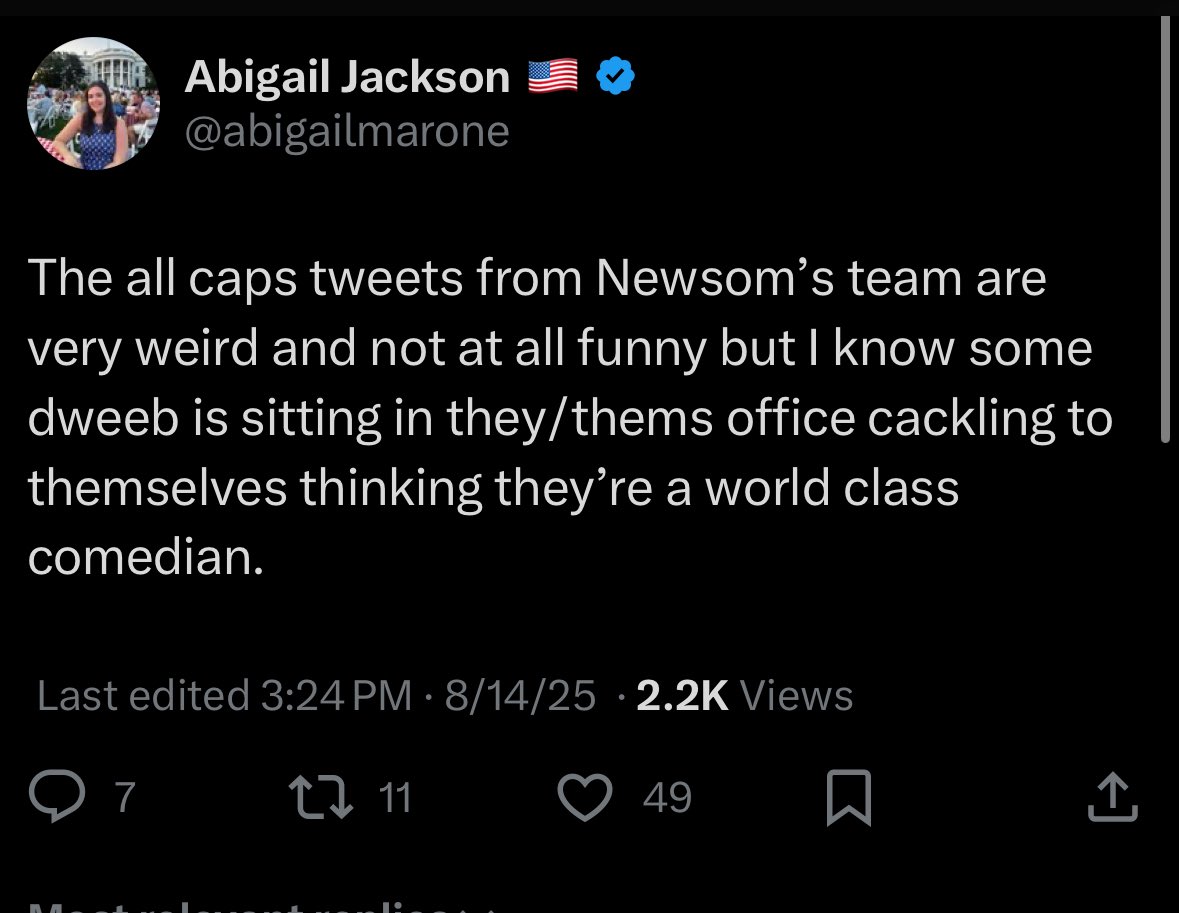 Megan Bates-Apper (@meganapper) on Twitter photo .<a href="/GovPressOffice/">Governor Newsom Press Office</a> just got more confirmation that their strategy is effective ⬇️ .<a href="/GovPressOffice/">Governor Newsom Press Office</a> just got more confirmation that their strategy is effective ⬇️