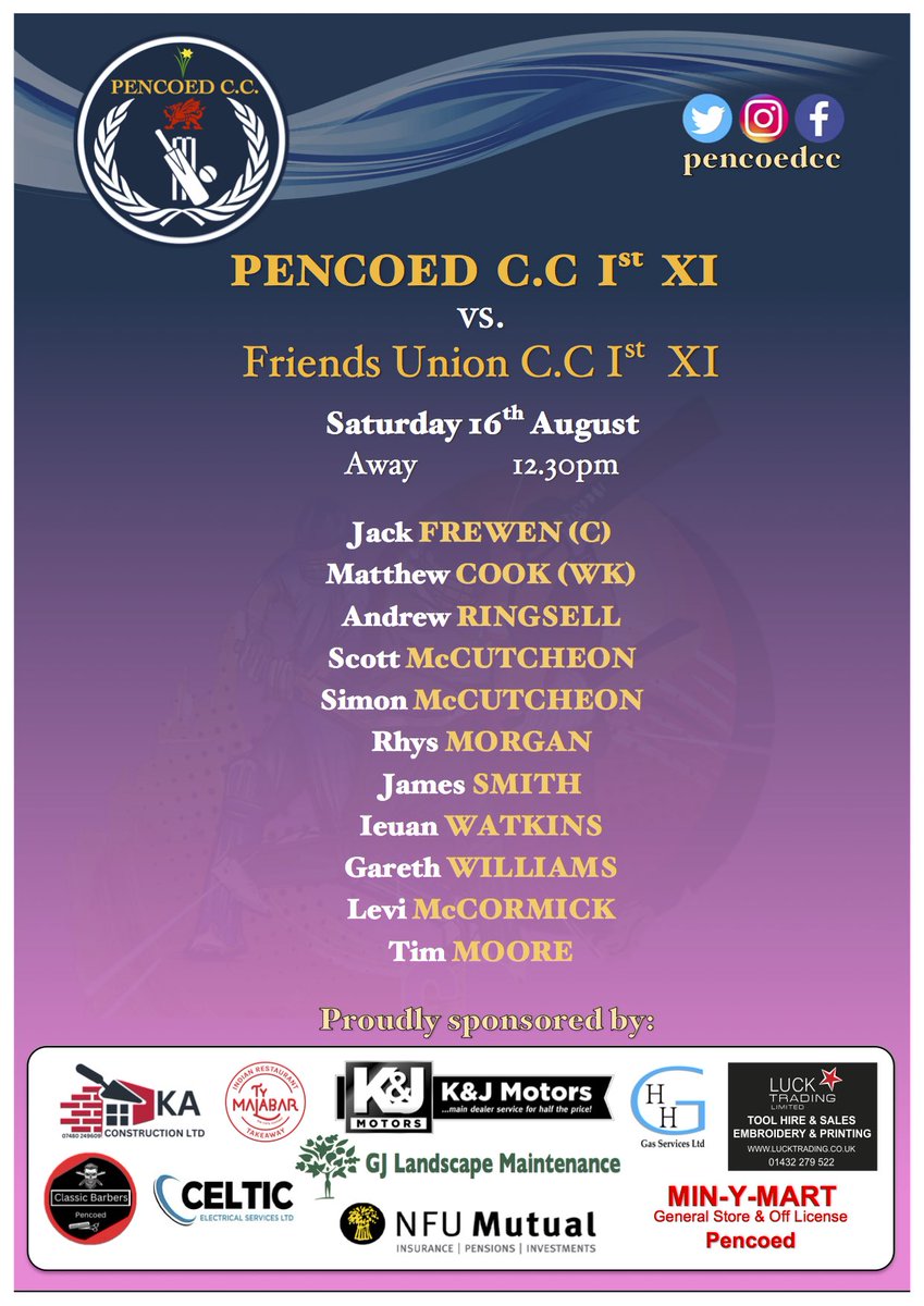 Pencoed C.C tweet media
