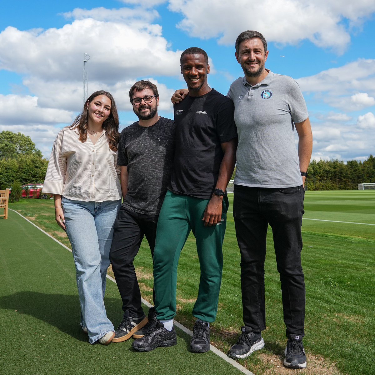 There on his first day, there on his last.

Been a privilege to work with <a href="/richardkone17/">Richardkone24</a> and help tell the world the story of his rise, from collecting footballs off the roof in non-league to winning EFL awards and moving to the Championship.

See you when our paths next cross 🤝