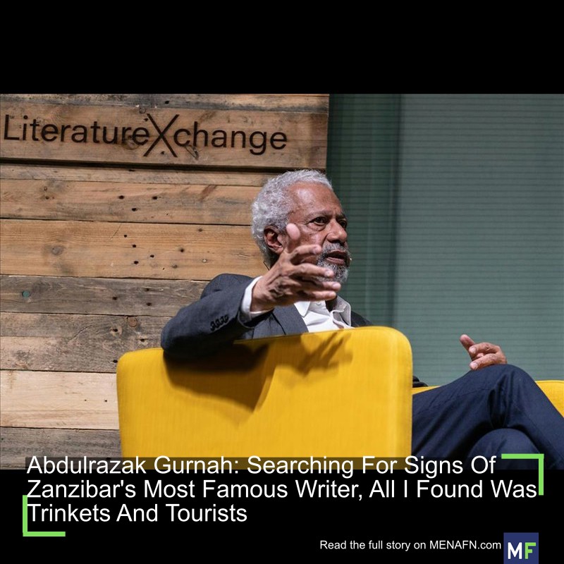 MENAFN's tweet image. Abdulrazak Gurnah: Searching For Signs Of Zanzibar's Most Famous Writer, All I Found Was Trinkets And Tourists #Abdulrazak #Gurnah: #Searching #Signs #Zanzibar's #Most #Famous #Writer, #Found #Trinkets #Tourists #Inflation #Currency #US #Dollar #Exchange… dlvr.it/TMVBRr