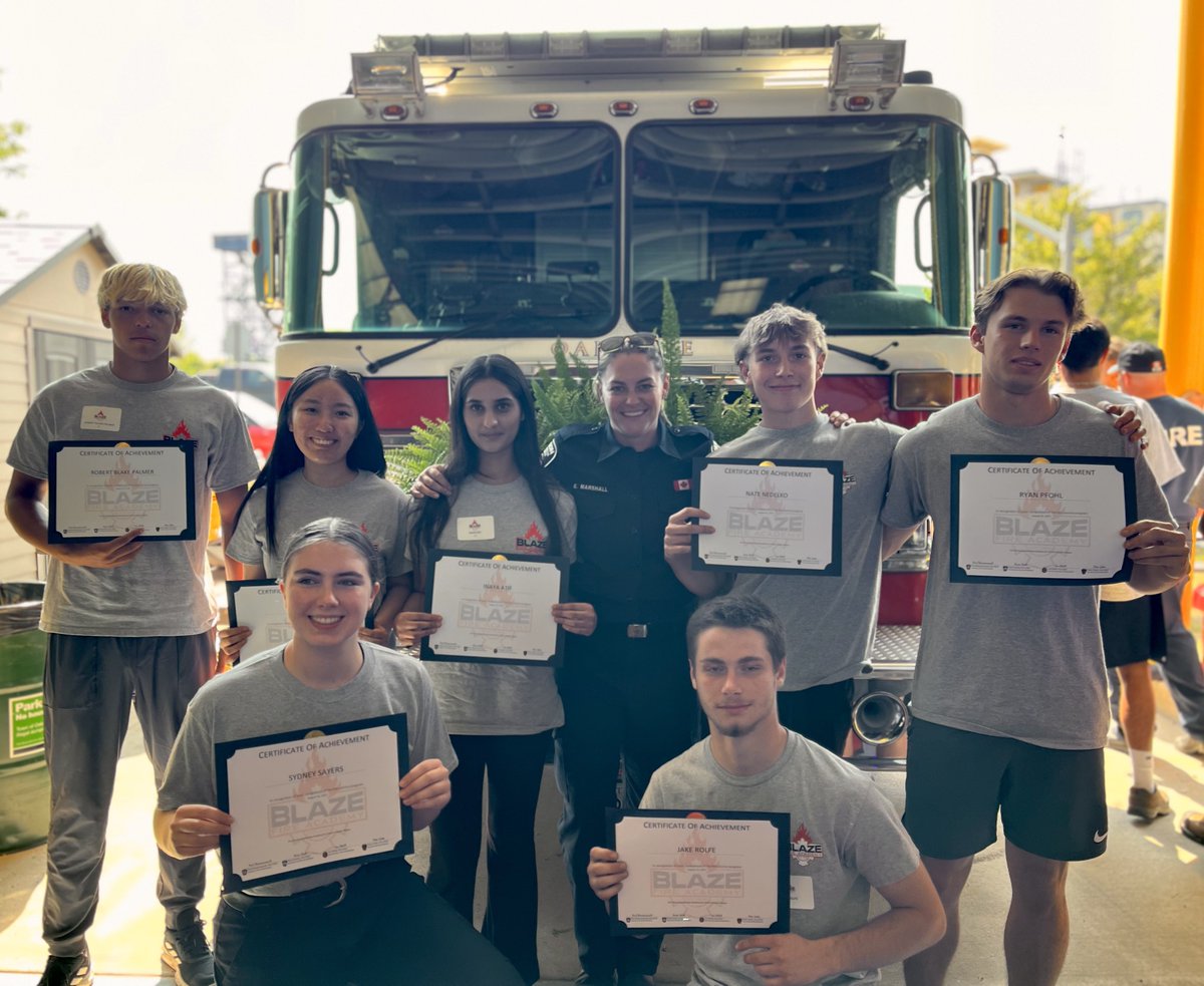 BlazeFireAca's tweet photo. The smiles on our campers faces say it all. Two days filled with new challenges, new skills and new friends. https://t.co/B33YgOtudy