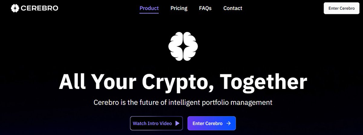 CryptoNecc's tweet image. 🚨 Might be a GEM — I’m in 🚨

Just found Cerebro (@cerebro_hq) — an AI-powered crypto portfolio platform aiming to unite everything in one interface:
Bitcoin with inscriptions &amp;amp; runes + CEX integrations.
The team:

maverick23NFT — founder, big player with heavy bags
PixOnChain —…