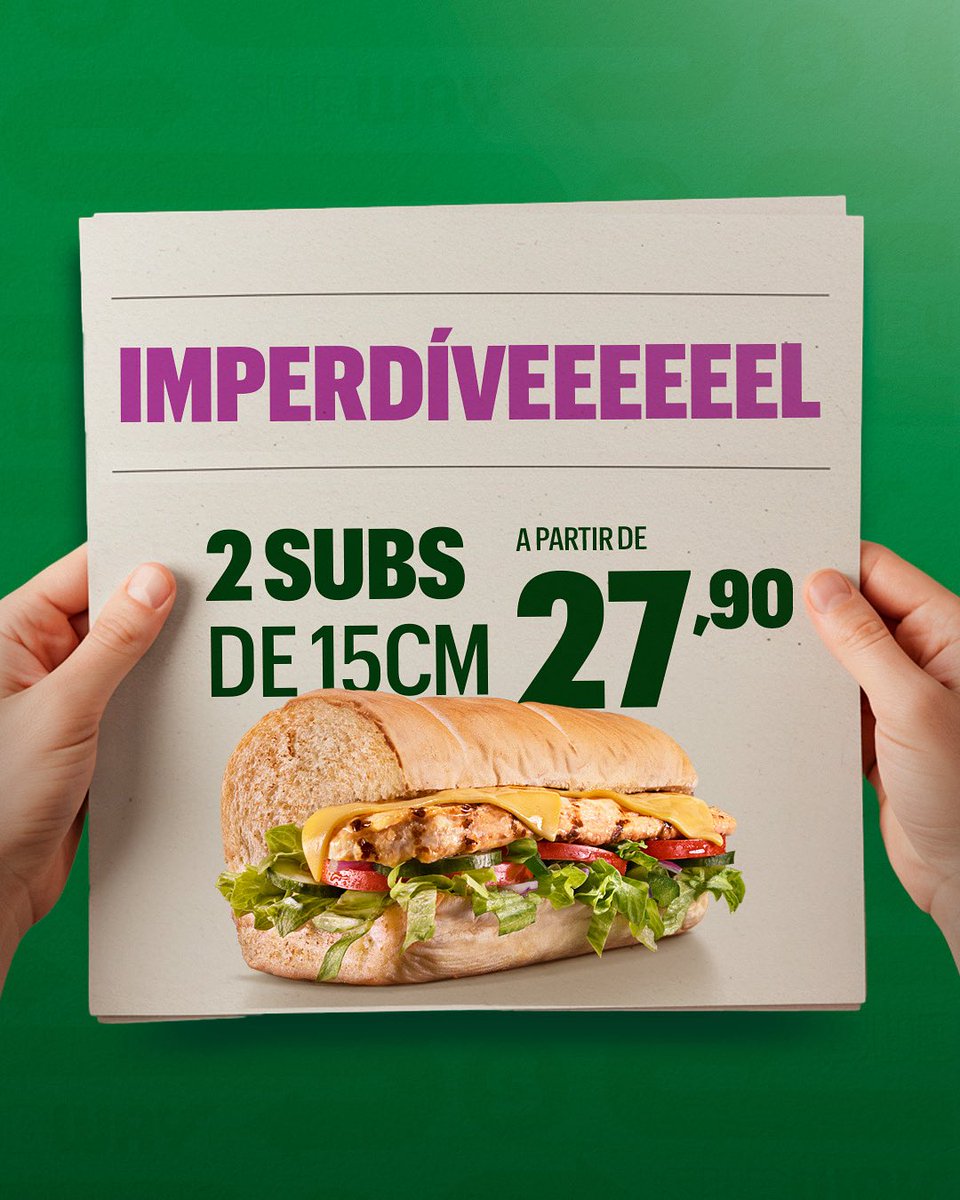 Hmmm, acho que essa notícia me deu fome. 😋