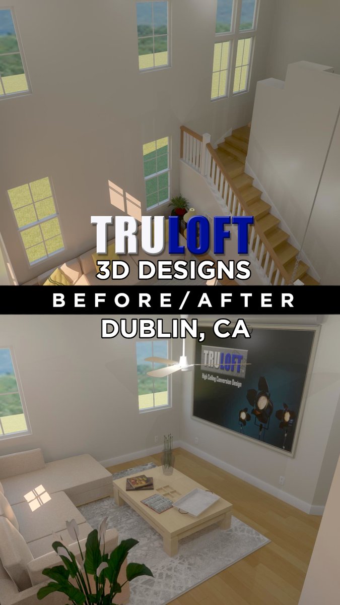TruPlans's tweet image. 💡 Got empty space above?
Turn it into your dream room!
✅ More space to live
✅ Better lighting
✅ Cooler temps
✅ Higher home value

From blank space ➡ media room magic!
#HighCeilingConversion #HomeRenovation #MediaRoom #BeforeAndAfter #SpaceGoals #DreamHome